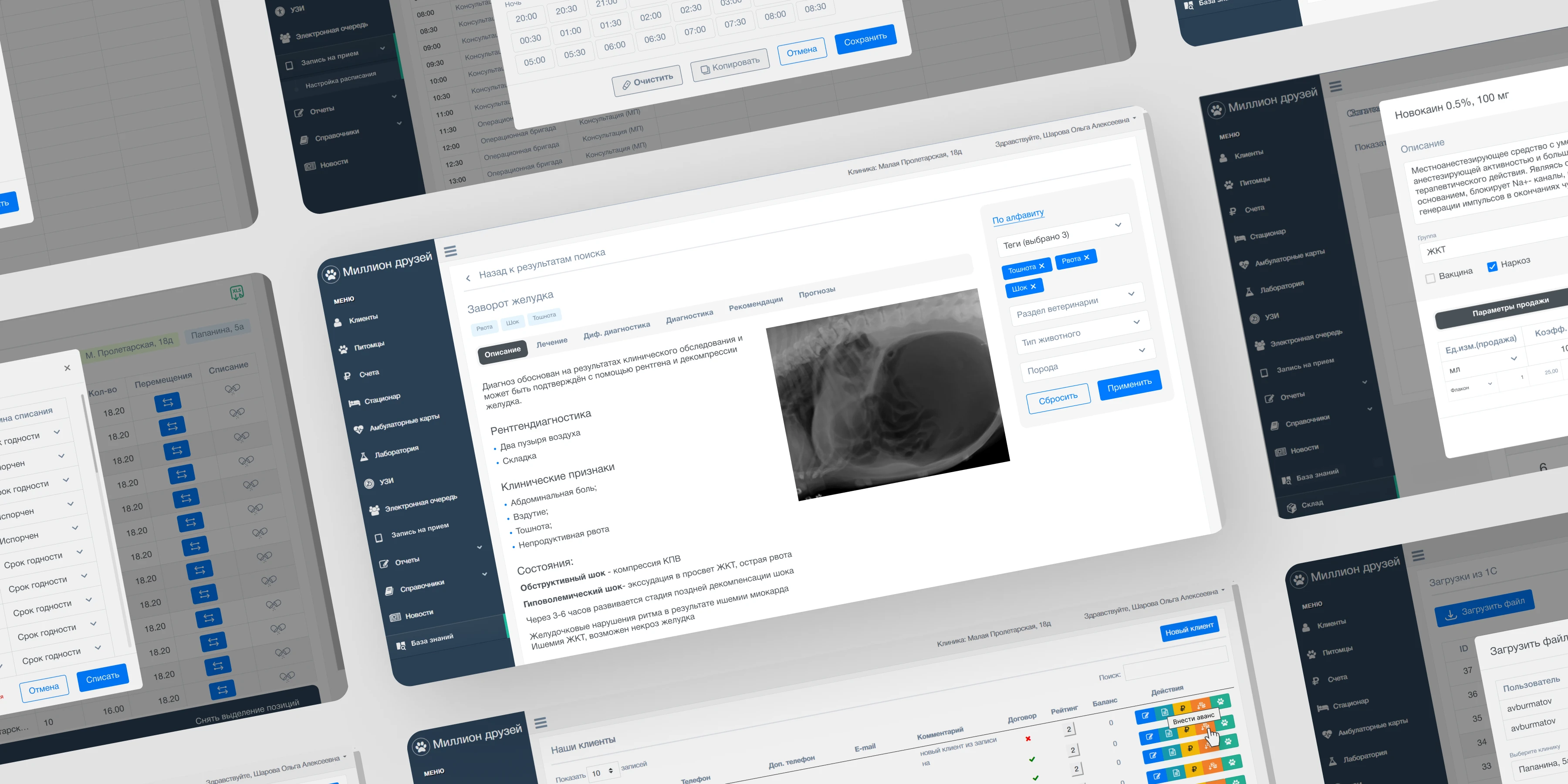 Миллион друзей — интеграции
